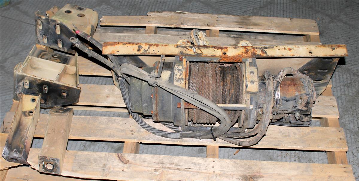 Warn Series 12 Winch 24 Volt Electric with Brackets HMMWV